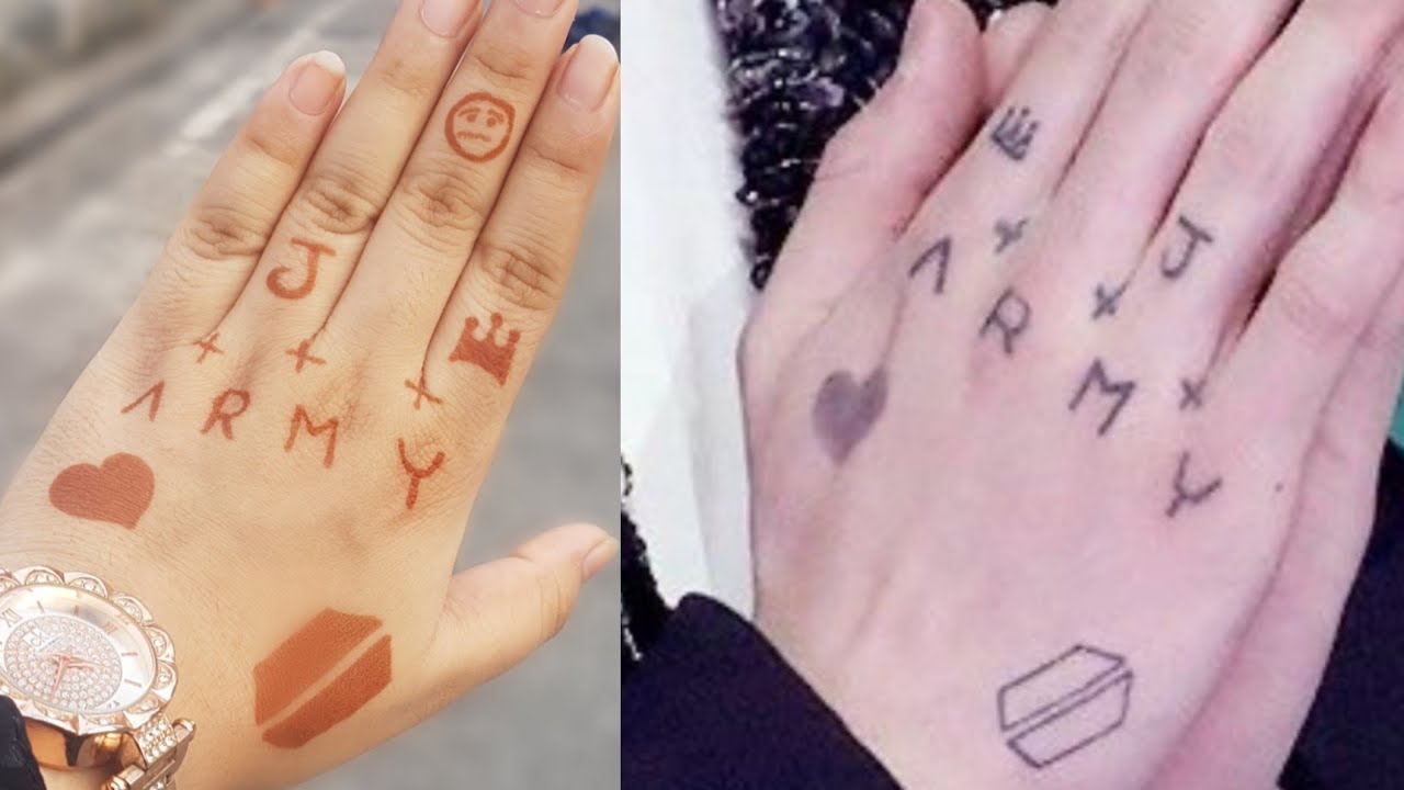 10 Tattoos That Show How Much BTS Means To ARMY