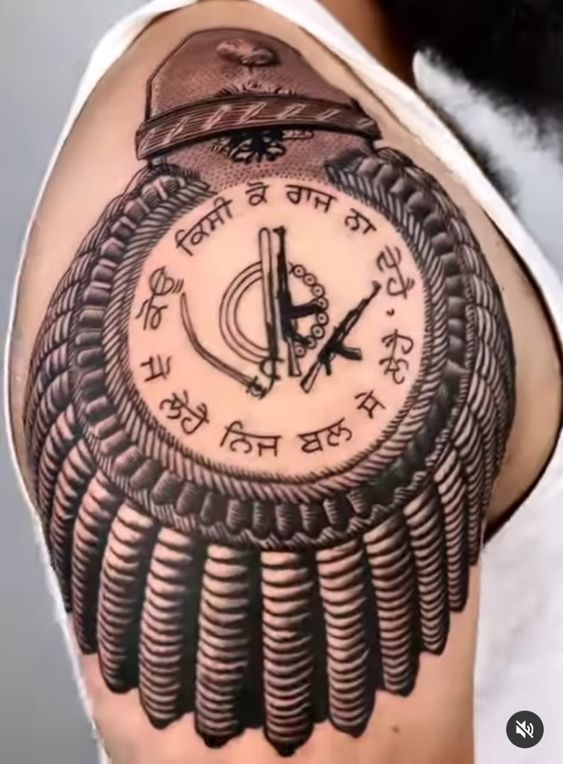 Sidhu Moose Wala Tattoo 1