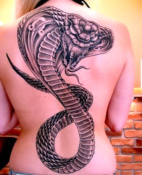What is the meaning behind people getting tattoos of snakes around their  necks or shoulders  Quora
