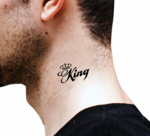 King Name Tattoo