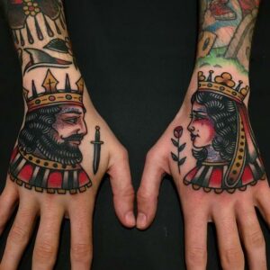 P King Tattoo and S King Tattoo