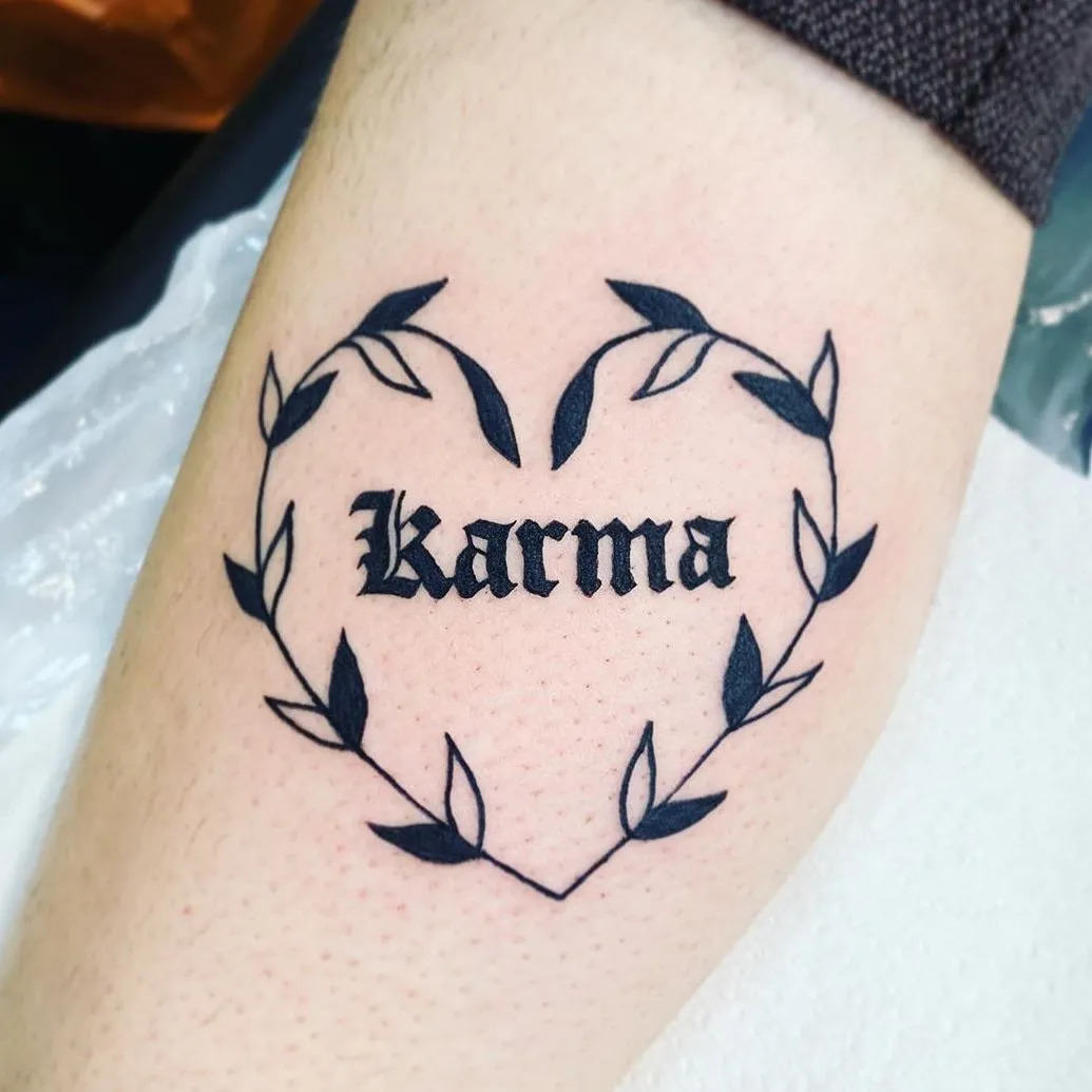 Karma tattoo - Tattoo Designs for Women - Karma tattoo