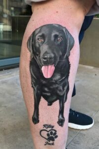 Lab Dog Tattoo