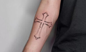 Simple Cross Tattoo Designs