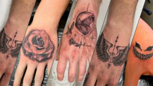 Simple Hand Tattoo for Boys
