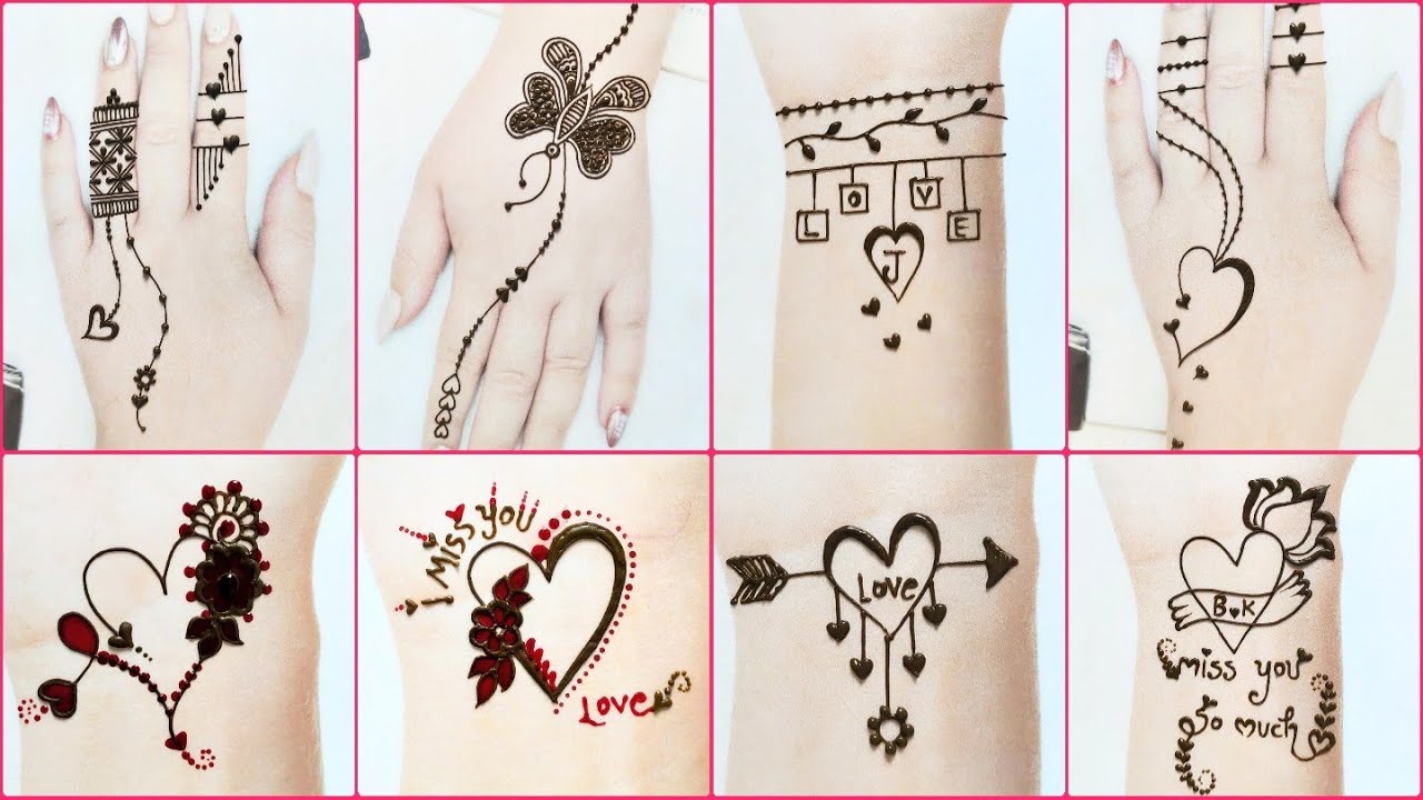 Female Hands With Mehndi Decoration In Heart Shape Stock Photo  Download  Image Now  Henna Tattoo Tattoo Mandala  iStock