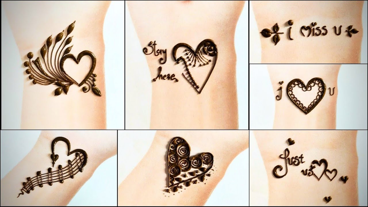 Simple Mehndi Tattoo Design - Tattoos Era