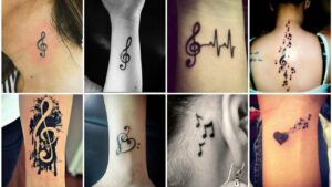Simple Music Tattoos