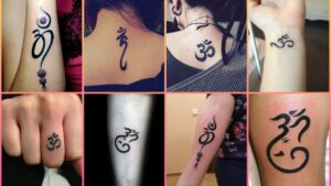Simple Om Tattoo Designs