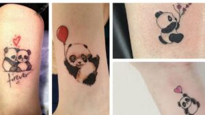 Simple Panda Tattoo