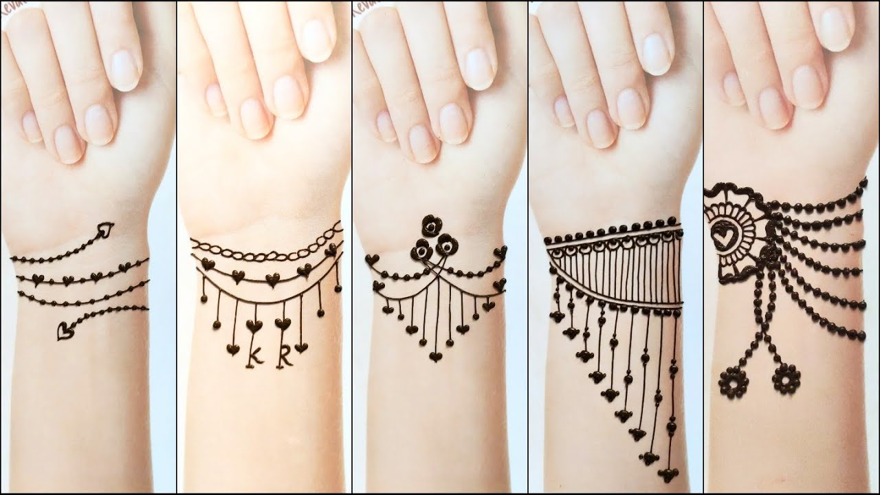Tattoo Mehndi Design Simple