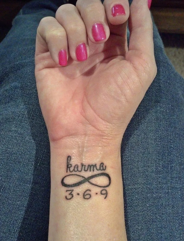 Unique Karma Tattoo Designs