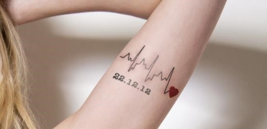 Date of Birth Tattoos Designs
