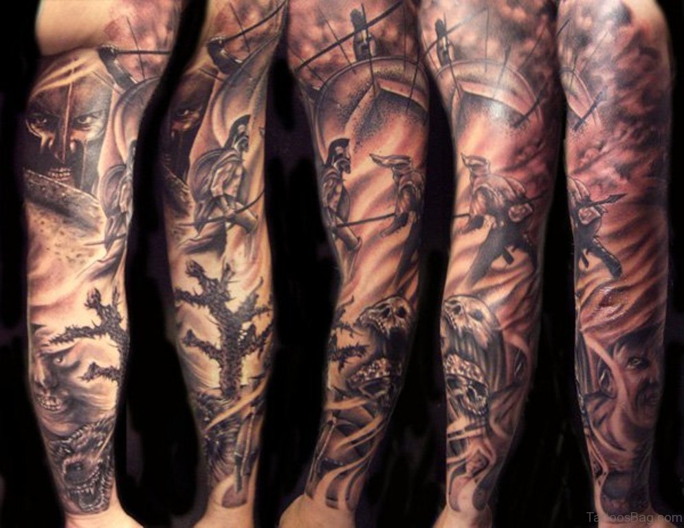 Full Hand Tattoo For Men