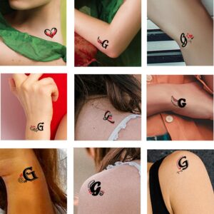 G Name Tattoo Designs
