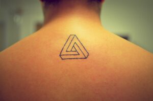 Infinity Triangle Tattoo