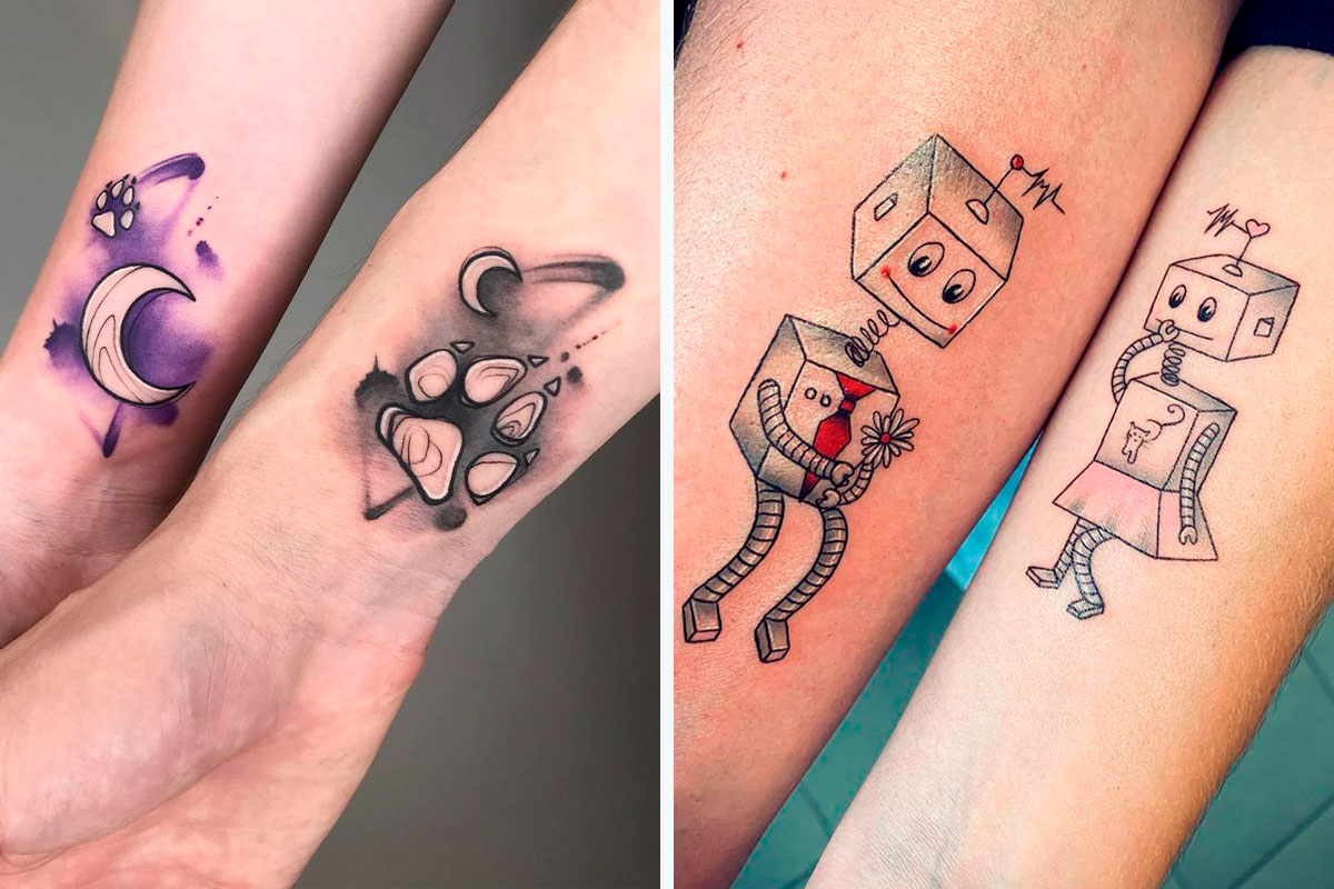Matching Tattoos for Couples