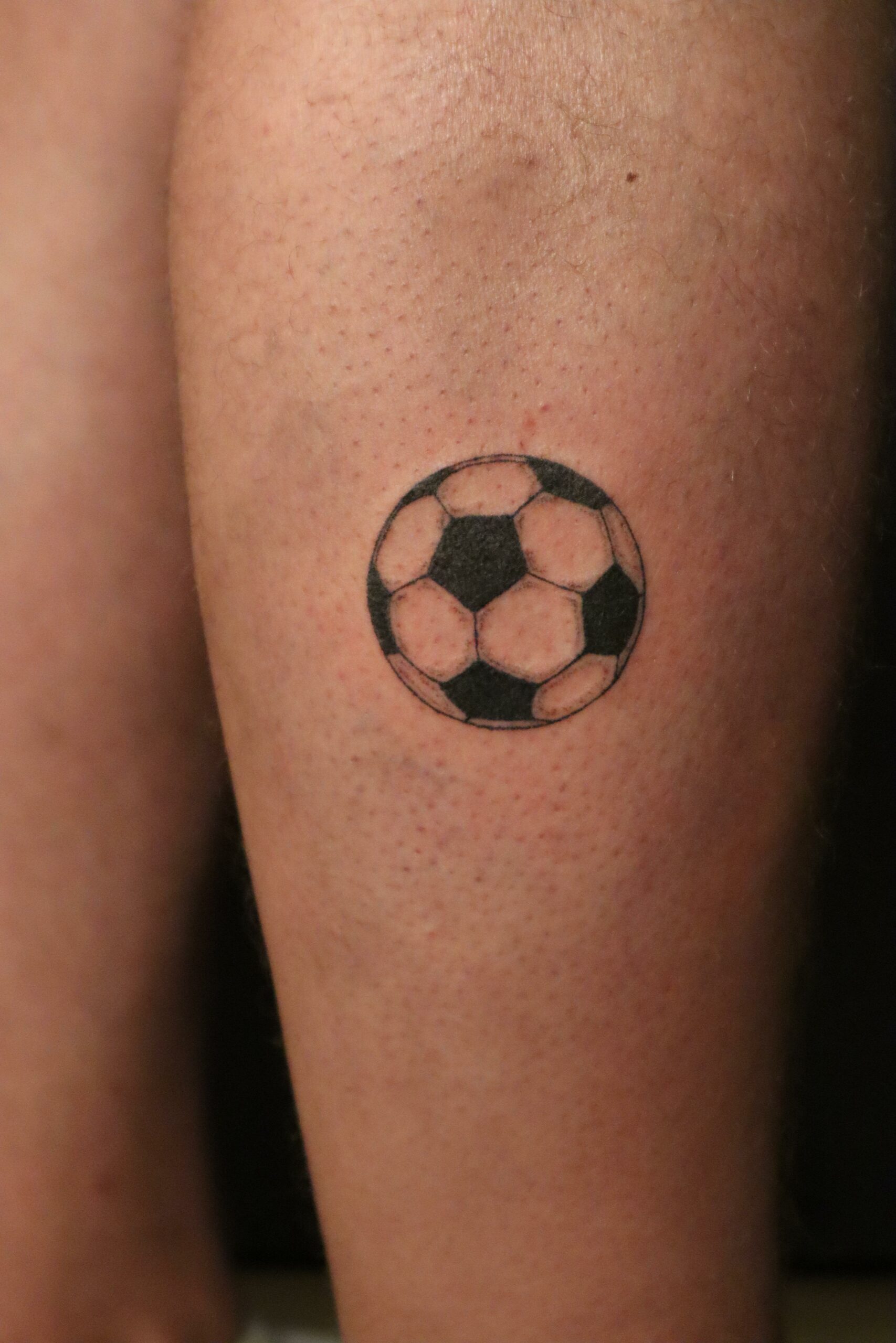 Simple Football Tattoo Designs 