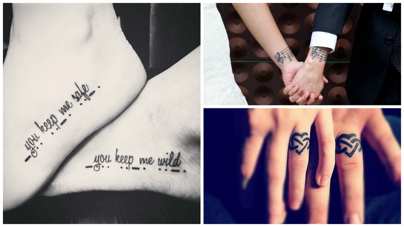 Soulmate Matching Couple Tattoos