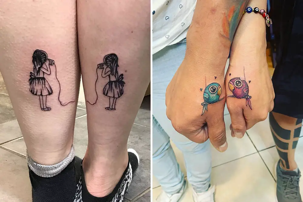 Unique Couple Tattoos