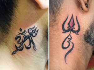 Side Neck Tattoos for Men