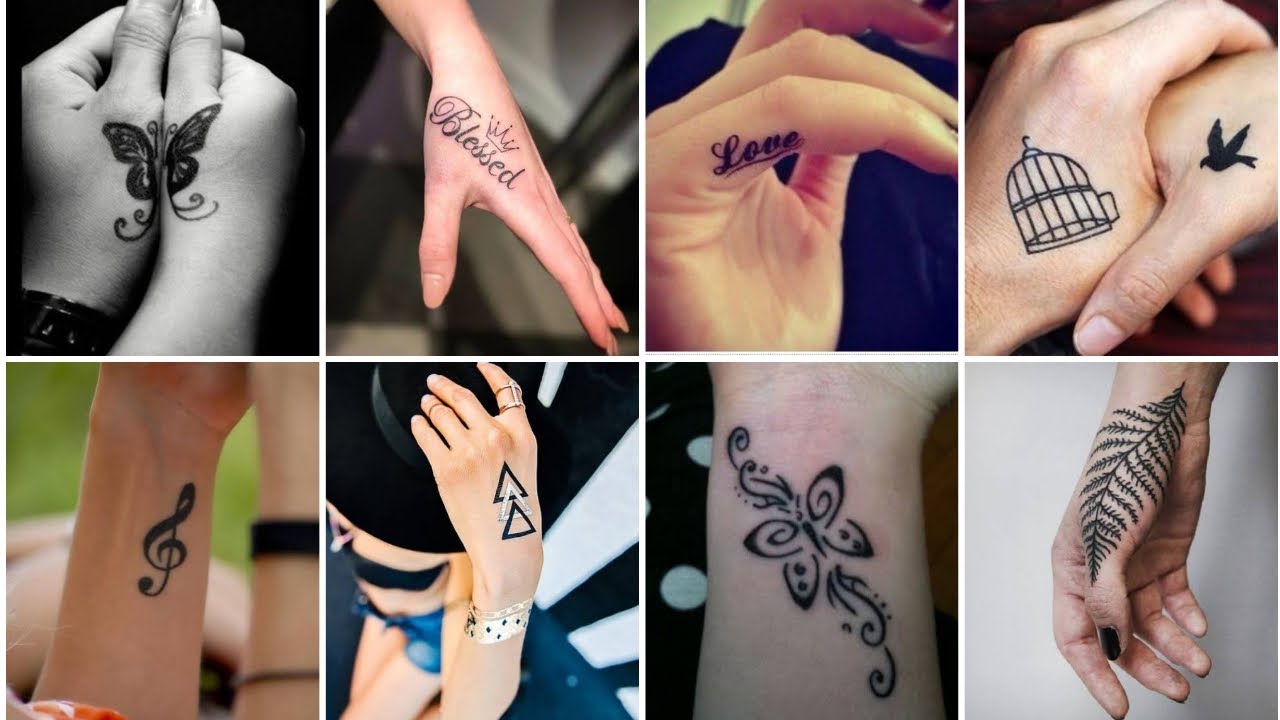 tattoo for girls on hand