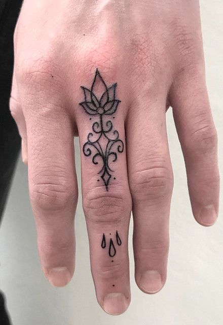 Finger Tattoos For Girls 
