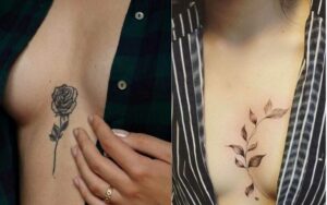 Small Cute Chest Tattoos for Females