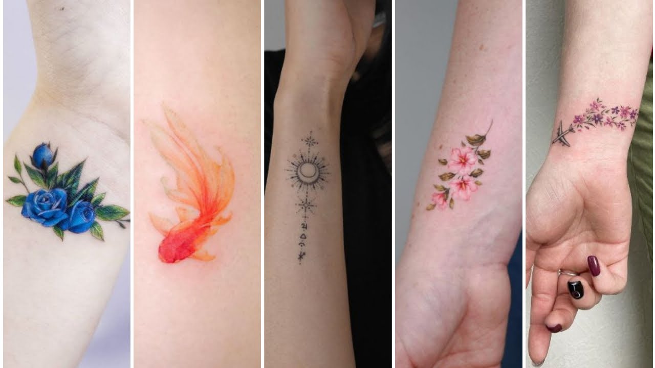 Tattoo Designs for Girls on Wrist