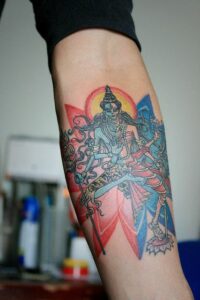 ardhanarishvara tattoo